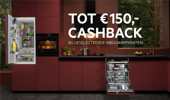 Tot € 150,- cashback op AEG inductie kookplaten